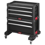 Keter 237007 module de servante - 5 tiroirs - noir