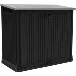 Keter - coffre de jardin - multifonctions - sans v�rins - 880l - noir