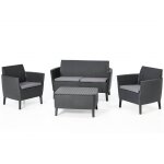 Keter jeu de canapés de jardin 8 pcs salemo graphite 236629 Keter jeu de canapés de jardin 8 pcs salemo graphite 236629