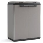 Keter poubelle de recyclage - split basic - gris