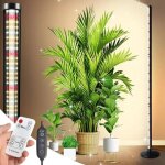 Kingsom lampe de croissance led, hauteur r�glable 40 - 125cm, spectre complet int�rieur avec t�l�commande ...
