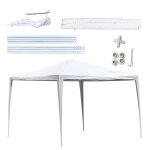 Kinzo barnum 3x3 mètres chapiteau et pavillon imperméable pour jardin ou terrasse - tente de réception ... Kinzo barnum 3x3 mètres chapiteau et pavillon imperméable pour jardin ou terrasse - tente de réception ...