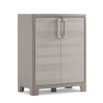 Kis armoire basse de jardin en rsine gulliver low terrasse balcon 9752