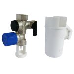 Kit nf comprenant 1 groupe de scurit laiton et 1 entonnoir siphon