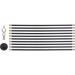 Kit 10 cannes de curage, drainage / ramonage longueur de chaque pice: 92 cms