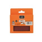 Kit 10 triangles abrasifs aeg grain 240 pour ponceuse vibrante 4932352928