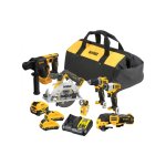 Kit 12v 6 outils dewalt dck611p1d2 - qw