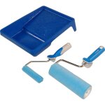 Kit 2 rouleaux et 1 bac nespoli tflon finition satin