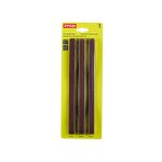 Kit 3 bandes abrasives ryobi 13 x 457 mm pour ponceuse  bande - grain 60 - 80 - 120 - rakpfb03