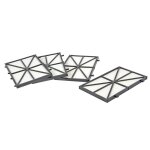 Kit 4 filtres 50 microns pour robots lectriques suprme et ex40 - dolphin