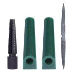 Kit de 4 tubes de cire a sculpter pour bagues - tubes de cire pour bagues a bijoux, lame de bague en ...