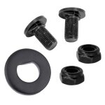 Kit de 5 boulons pour lame de tondeuse  gazon ego (5640321002), 2 boulons 2 crous (5630351002) et rondelles ...