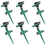 Kit de 6 arroseurs  impulsion sur piquet