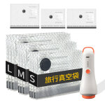 Kit de 9 sac de rangement sous vide pour voyage avec pompe electrique