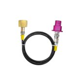 Kit adaptateur de reservoir de co2 externe pour sodastream duo quick connect w21. 8 g3 / 4 - hao( rose) ...