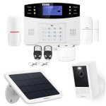 Kit alarme maison gsm et camra sur panneau solaire lifebox evolution - kit connect 23