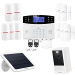 Kit alarme maison sans fil gsm et camra autonome lifebox evolution kit connect 19