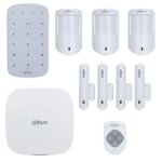 Kit alarme sans fil wifi, 3g, 4g et gprs 150 zones 868ghz - dahua - 10 pices