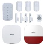 Kit alarme sans fil wifi, 3g, 4g et gprs 150 zones 868ghz - dahua - 11 pices