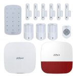 Kit alarme sans fil wifi, 3g, 4g et gprs 150 zones 868ghz - dahua - 13 pi�ces