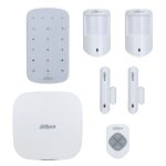 Kit alarme sans fil wifi, 3g, 4g et gprs 150 zones 868ghz - dahua - 7 pièces Kit alarme sans fil wifi, 3g, 4g et gprs 150 zones 868ghz - dahua - 7 pièces