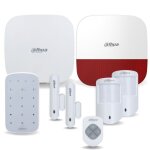 Kit alarme sans fil wifi, 3g, 4g et gprs 150 zones 868ghz - dahua - 8 pices