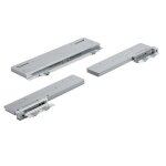 Kit amortisseur de fermeture silent system - topline l - 2portes - 50kg hettich