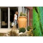 Kit amphore antik - bac � plantes + collecteur + robinet - 600 l terracotta