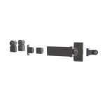 Kit arr�t de volet ellipse� universel avec cale en composite noir sans tringle torbel