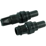 Kit d'aspiration pour pompe, accessoires tuyau 1 :raccords et crpine  clapet anti - retour, pour tuyau ...