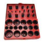 Kit d'assortiment de joints toriques en caoutchouc, portable, 419 pices, pour garage et plomberie