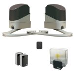 Kit automatisme nice pour portail battant popkit - pop7124kce
