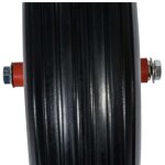 Kit axe de roue werkapro avec crous - flasques 20mm