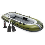Kit bateau gonflable 3 places seahawk 3 avec rames et gonfleur - intex