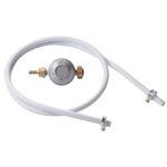 Kit butane tuyau caoutchouc + dtendeur avec ttine - 1. 3 kg / h - 28 mbar noyon & thiebault