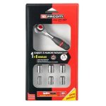 Kit cliquet  manche rotatif - serrage 3 / 8  - facom