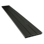 Kit clôture 1. 6 x 1. 6m composite - kit de fixation offert - gris foncé Kit clôture 1. 6 x 1. 6m composite - kit de fixation offert - gris foncé