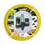 Kit complet arrosage tuyau 4 couches anti vrille rsistant 19 mm x 20 m anti gel uv cap vert