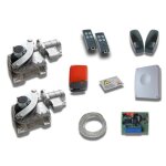Kit complet avec moteurs enterr�s pour portails battants - cardin - kt - hlxcore24t