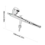 Kit de compresseur d'air pour aérographe, ensemble de pompe à air professionnel polyvalent de 0. 3mm ... Kit de compresseur d'air pour aérographe, ensemble de pompe à air professionnel polyvalent de 0. 3mm ...