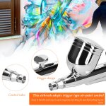 Kit de compresseur d'air aérographe professionnel polyvalent de 0, 3 mm, 20 à 35 psi, ensemble de pompe ... Kit de compresseur d'air aérographe professionnel polyvalent de 0, 3 mm, 20 à 35 psi, ensemble de pompe ...