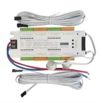 Kit de controleur d'eclairage d'escalier automatique a 32 canaux avec detecteur de mouvement led pour ...