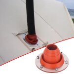 Kit de cric de po�le pour tente, tuyau de four a bois de chauffage, protection ignifuge et anti - br�lure, ...