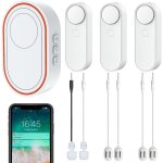 Kit de détecteur d'eau wi - fi, 1 hub intelligent, 3 capteurs sans fil, 4 sondes de fuite, 2 sondes flottantes ... Kit de détecteur d'eau wi - fi, 1 hub intelligent, 3 capteurs sans fil, 4 sondes de fuite, 2 sondes flottantes ...