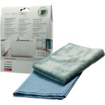 Kit de deux chiffons en microfibres pour inox et surfaces vitres e - cloths - 00466148