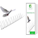 - kit de dissuasion pour oiseaux, pics anti - pigeons en acier inoxydable pour balcon, anti - corbeaux, ...
