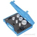 Kit d'�lectricien scies - cloches bi - m�tal 9 pces - 18 - 51 mm