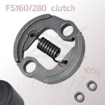 Kit d'embrayage pour dbroussailleuse stihl, pices de rechange pour dbroussailleuse, tondeuse, fs160, ...