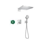 Kit encastr raindance e avec mitigeur thermostatique showerselect square hansgrohe