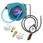 Kit enrouleur + pistolet de gonflage eurodainu schrader